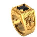 Anel de Formatura Perito Criminal com Pedra Zirconia