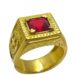 Anel de Formatura Segurança do Trabalho com Pedra Zirconia