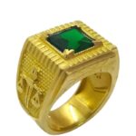 Anel de Formatura Serviço Social Com Pedra Zirconia
